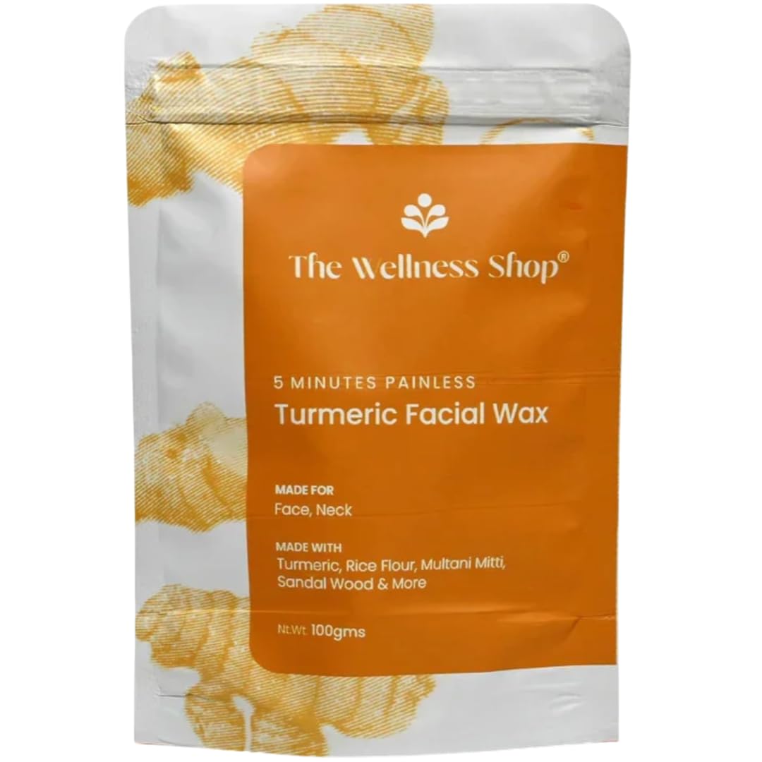 The Wellness Shop Natural Facial Wax Powder- 100g | Painless No-Heat Formula | Quick & Easy Hair Removal | for Upper Lip, Chin & Face | Gentle on Women's Sensitive Skin-picture-12