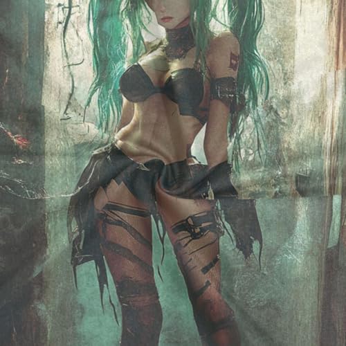 Sexy Little Devil Anime Girl Hot/Cold Weather Sun protection womens neck gaiter Unique Designs cloth face masks for Skiing Hunting Fishing3