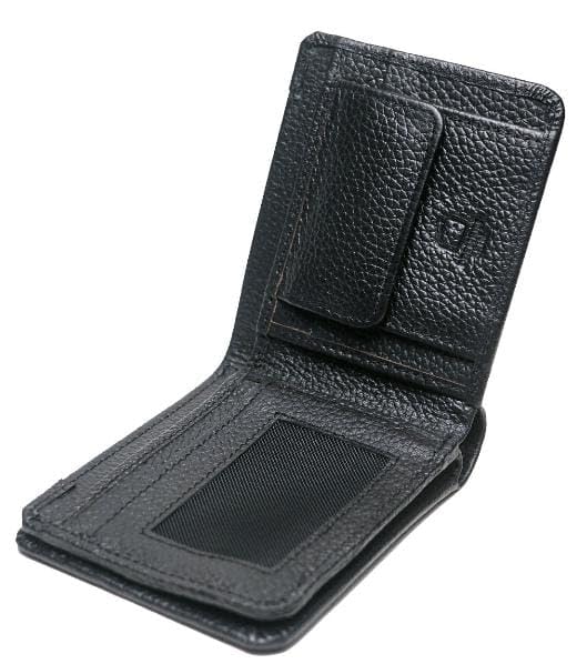 RFID Blocking Wallet for men-Italian Leather Bifold Wallet-Genuine Leather Wallets for men Bifold (Multiple Colors) (Genuine Leather, Black-Dotted Leather Wallet)