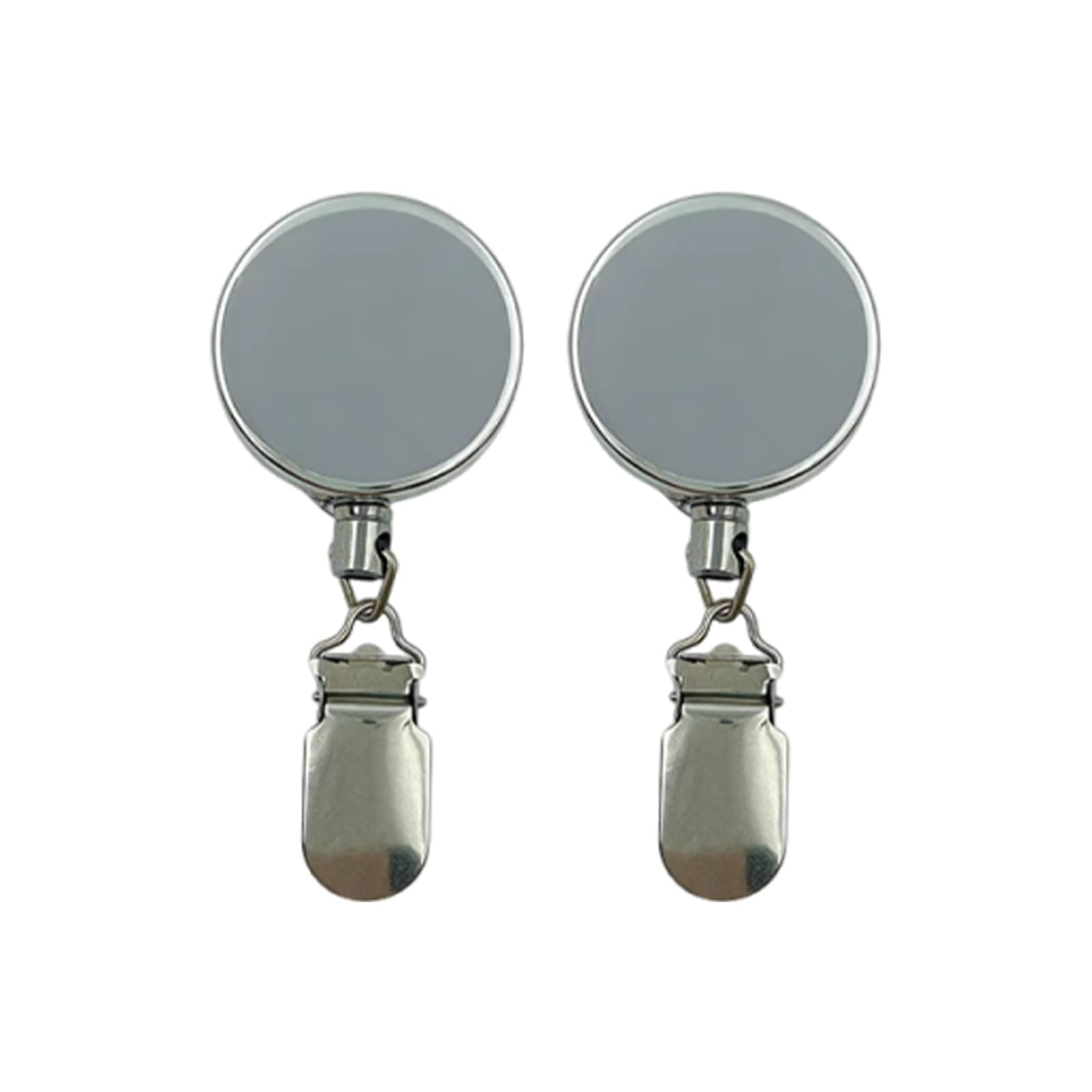 Extendable Towel Holder Retractable Adhesive Towel Clip Hanger Space-Saving No Drilling for Kitchen Bathroom Cabinets RV Accessories (2Pcs)
