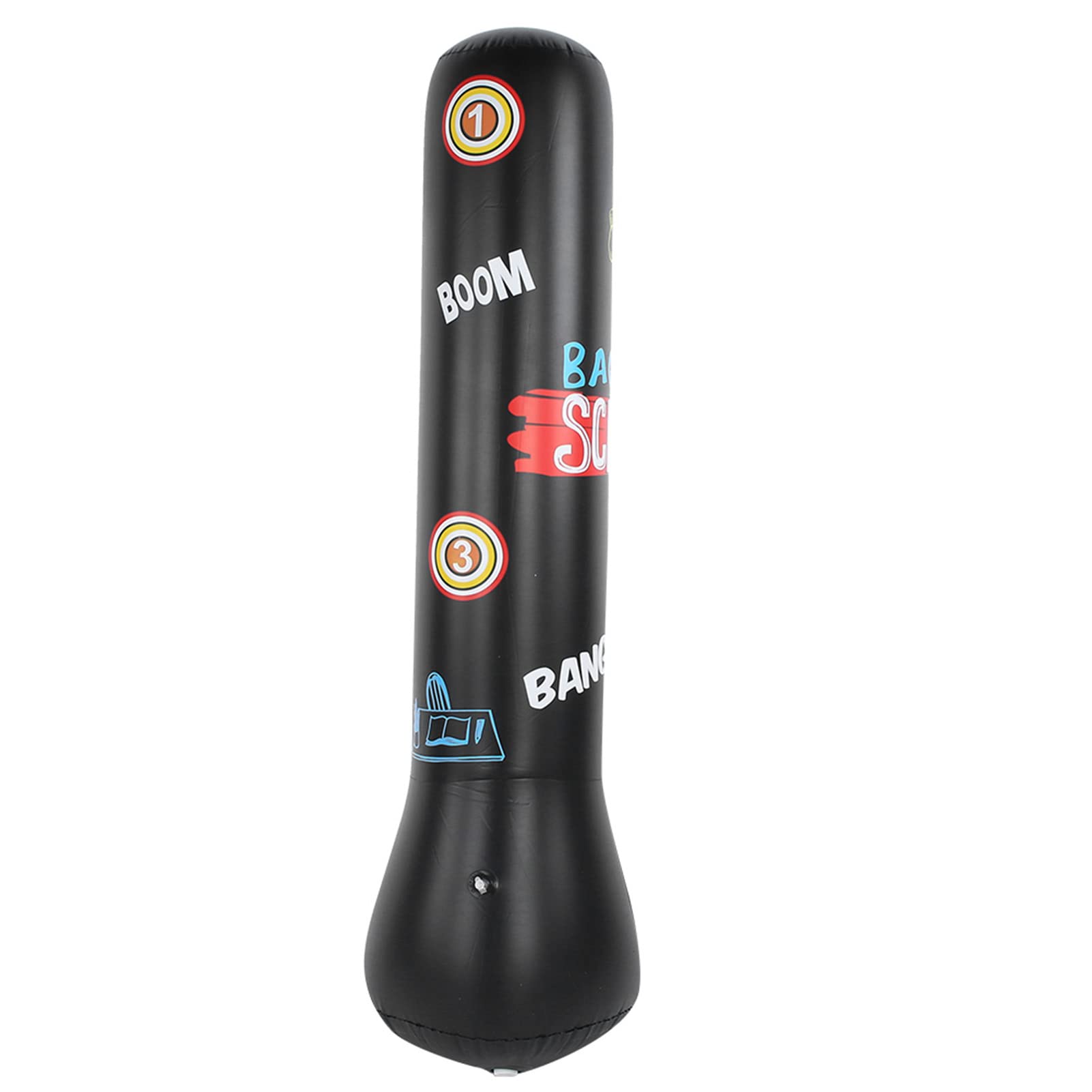 Saco de Boxeo Inflable con Base de Agua, Material PVC Resistente, Equipo de Entrenamiento