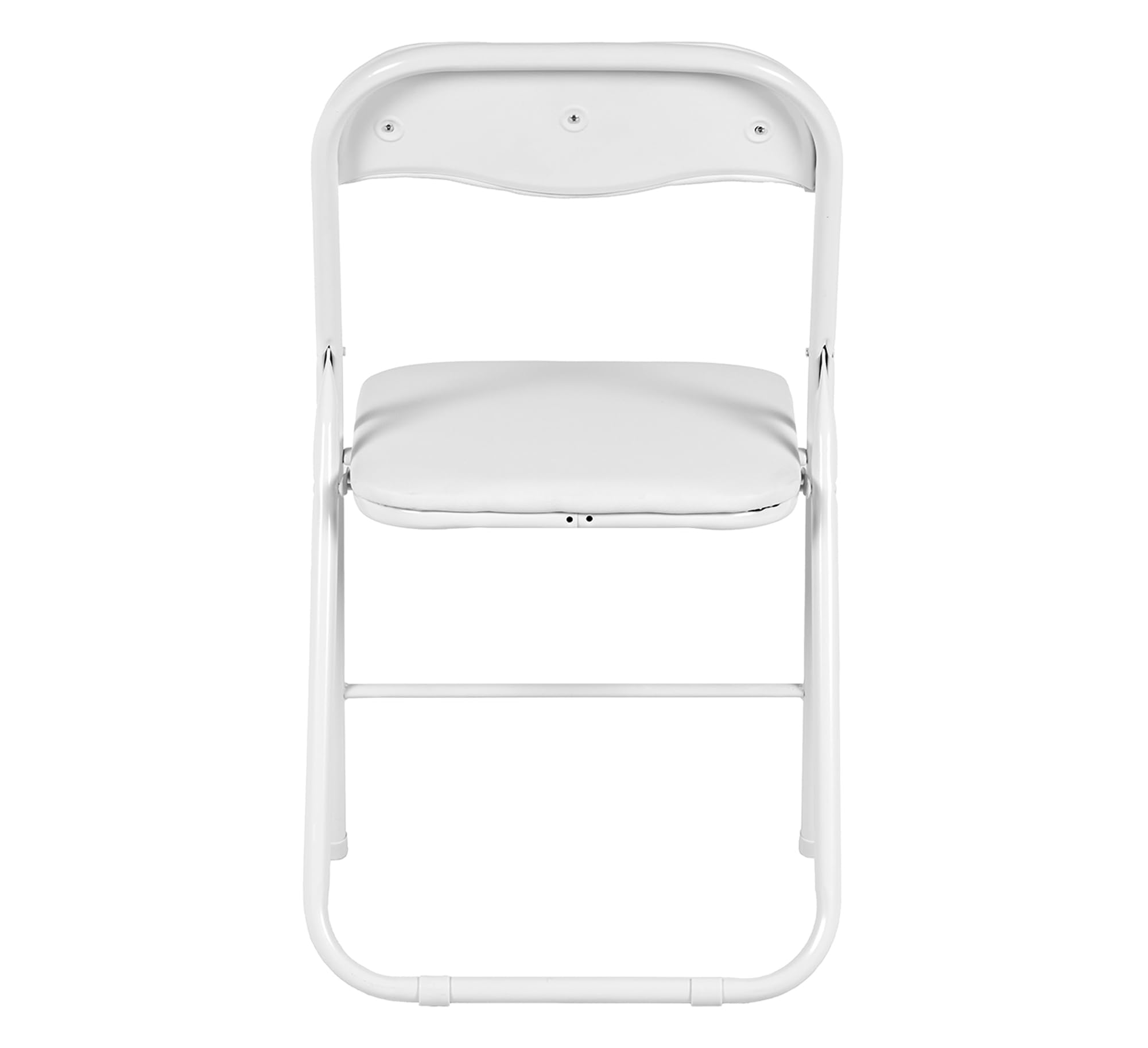 Set 6 Sedie Pieghevoli Sedia Cucina Robusta Struttura In Metallo Seduta Comoda In Simil Ecopelle Sedute Poltrona Per Ospiti Campeggio Sala Riunioni Ufficio Pieghevole Salvaspazio Scrivania - Bianco