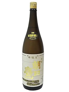 Amazon.co.jp: 朝日鷹 特選 本醸造 低温貯蔵酒 15度 1800ml(朝日