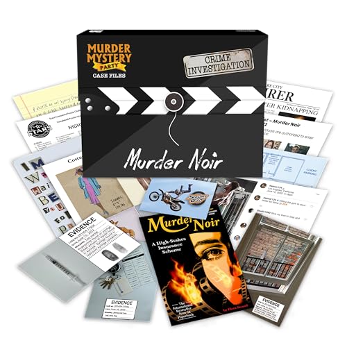 Murder Mystery Party Case Files: Murder Noir para más de 14 años miniatura 1