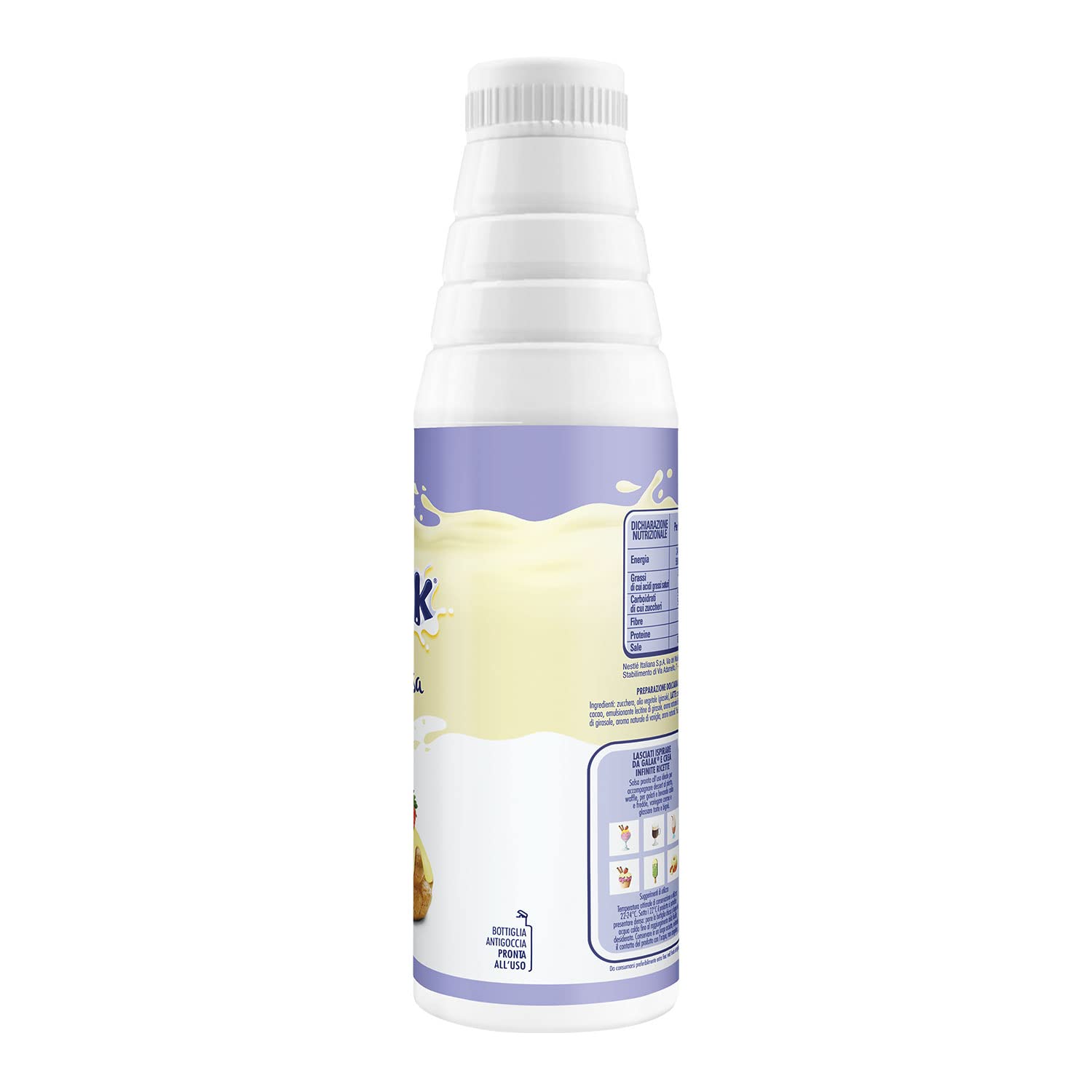 GALAK PROFESSIONALE Salsa Cremosa, Bottiglia 1kg