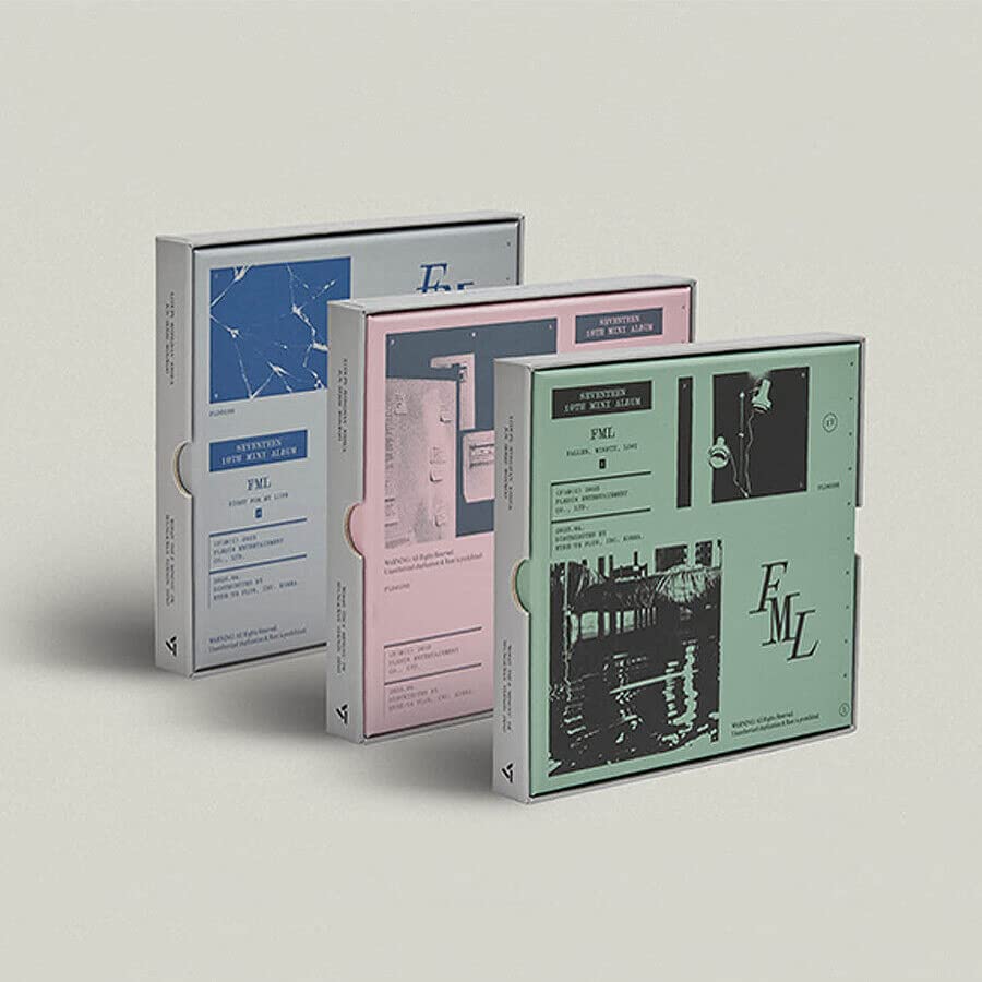 SEVENTEEN FML Mini Album K-POP CD scellé Fallen Misfit avec carte exclusive