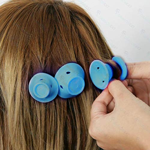 10 peças de mini adorável rolo de cabelo em forma de cogumelo DIY para mulheres dormindo modelador d
