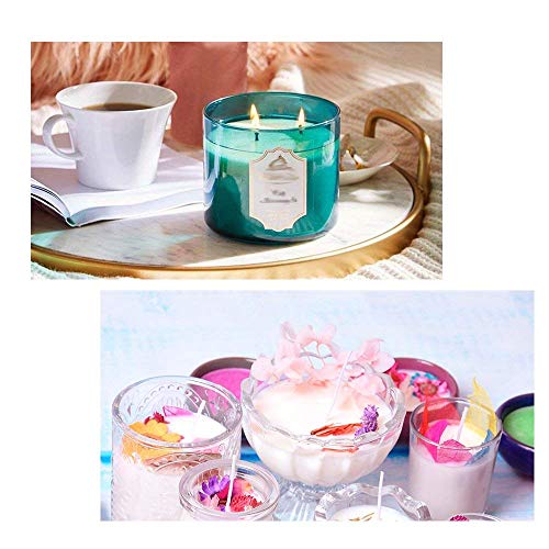 Harapu Cotton Candle Wick 8\" Pre-Waxed Low Smoke Wick for Candle Making,Candle DIY, 50 Pcs - Thumbnail 5