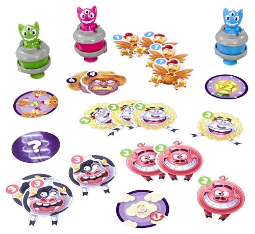 Juego de mesa Go Go UFO para 2-6 jugadores, 6+ años miniatura 3