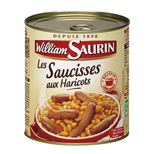 William Saurin – Salchichas Wiiliam Saurin con frijoles 840 g – 4 unidades