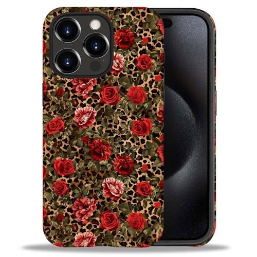 Coque en plastique TPU souple motif léopard pour iPhone 14 Pro Max