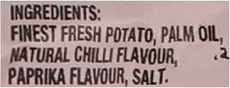 Chips Oman Chilli Flavour Potato Chips, 15 Gm, Pack Of 50