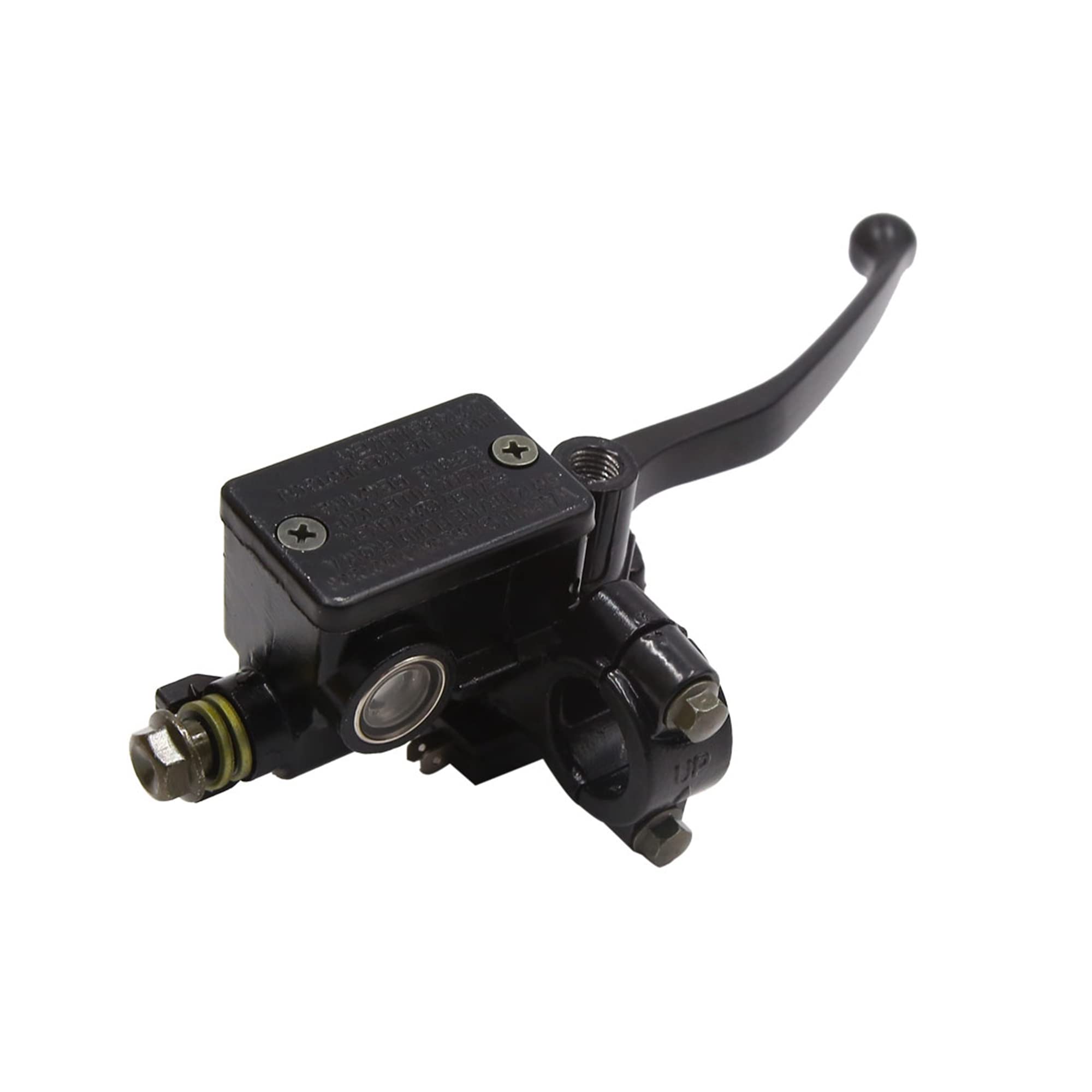 uxcell22mm Dia Motorcycle Brake Clutch Master Cylinder Lever Handlebar Black for Honda WH100 for Honda Wuyang