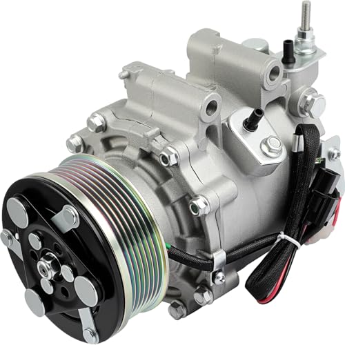 Image of SCITOO AC Compressor fit for Honda for Civic 1.8L 2006-2011 A /C Compressor | Fast Cooling, Ultra Low Noise (≤72 dB)Air Conditioner Compressor with Clutch, Easy Installation, 38810RNAA02 38800RZVG022M2