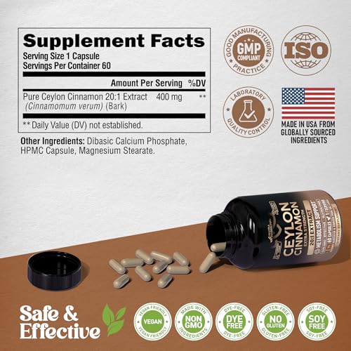 NutraHarmony Ceylon Cinnamon 20:1 Extract