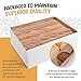 Waffle Cone Chips For Ice Cream Nachos - Round Waffle Cone Chips - Waffle Cones For Ice Cream - Crispy Waffle Chips - Ice Cream Cone Chips - Round Waffle Cookies - Bulk Pack - 1,000 Chips