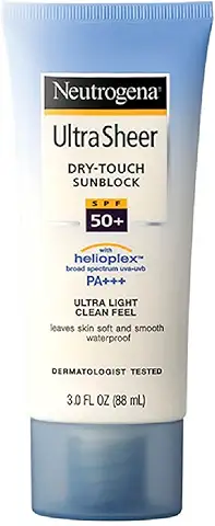 Best Budget Skincare Products on Amazon Neutrogena Ultra Sheer