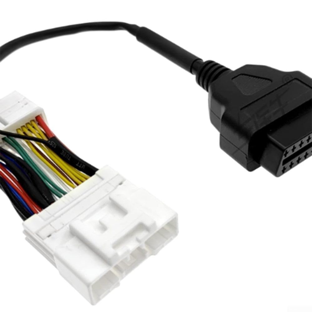 Cavo di programmazione diagnostica e kit adattatore per Tesla Model 3/Y/S/X, set di 4 strumenti di manutenzione con connettore a 26 pin per test e manutenzione del sistema del veicolo