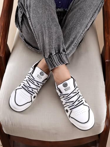Image of Bacca Bucci Men Lace Up Low Top Trainers