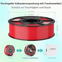 IEMAI ASA Filament 1.75mm 1Kg, 3D Drucker Filament ASA Rot, UV-beständig, Hitzebeständig, Maßgenauigkeit+/-0,02mm – Ansicht 7