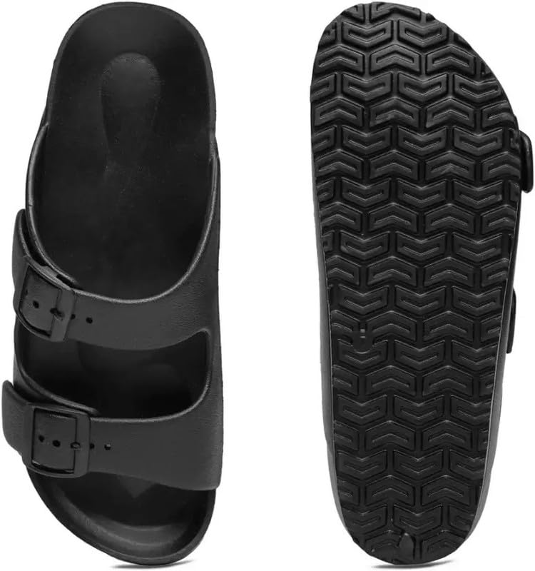 Image of WINGSCRAFT-Lightweight Classic Clogs || Sandals with Slider Adjustable Back Strap for Men-Combo(2)-3103-3113
