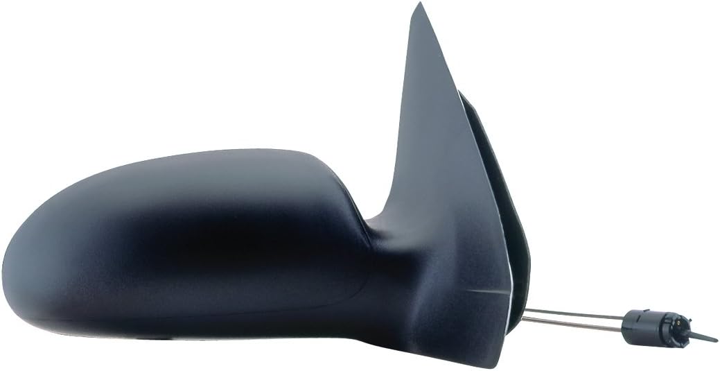 Fit System Passenger Side Mirror for Ford Focus Black, Non-Foldaway, Manual Remote