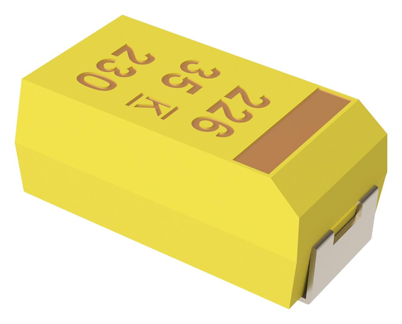 Cap, 22µF, 6V, 20%, condensatori al tantalio SMD, Qty.2000 | T491B226M006AT