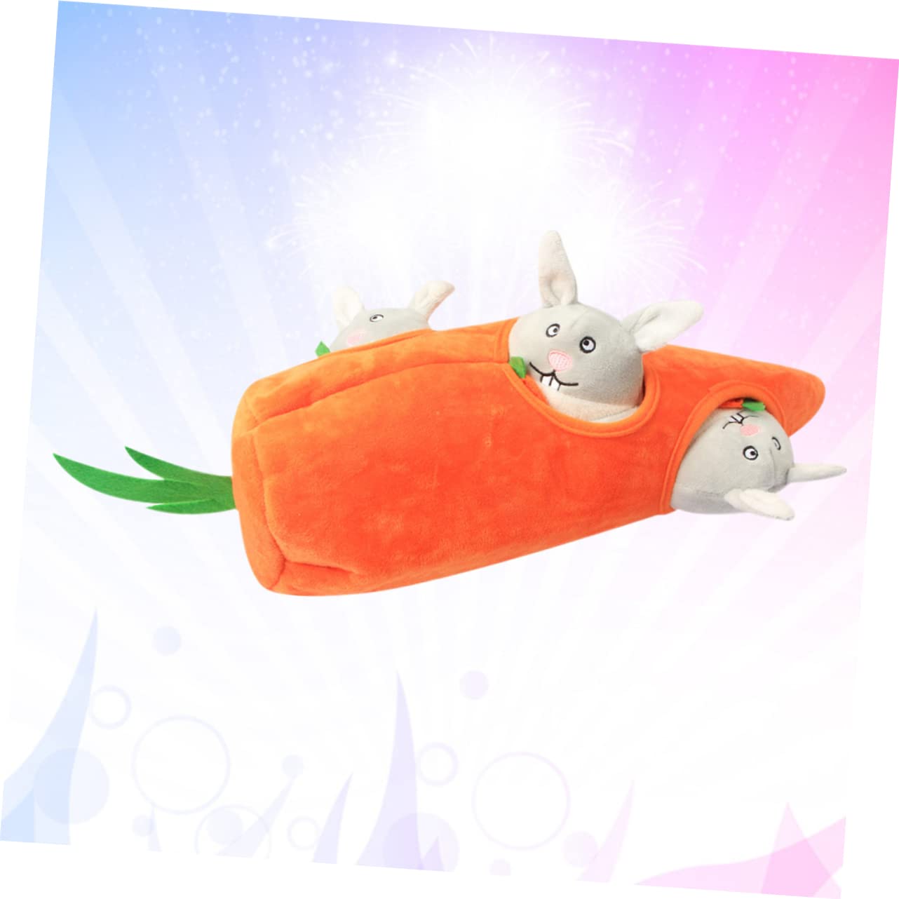 BESPORTBLE Lot De 2 Jouets en Peluche pour Animaux De Compagnie Jouet À Mâcher Fantaisie pour Chiens De Taille Moyenne Et Très Taille