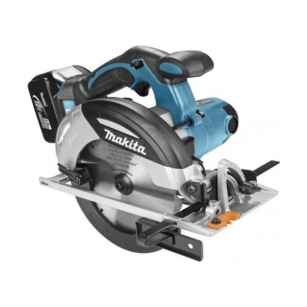 Makita DHS630RTJ Akku-Handkreissäge 66 mm 18 V / 5,0 Ah, 2 Akkus und Ladegerät im MAKPAC, 2X – Bild 3