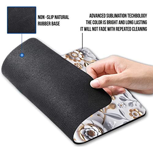 Image of PAPER PLANE DESIGN Mouse Pad Designer Anti Skid Mouse Pads for Desktop and Laptop Computers. D523