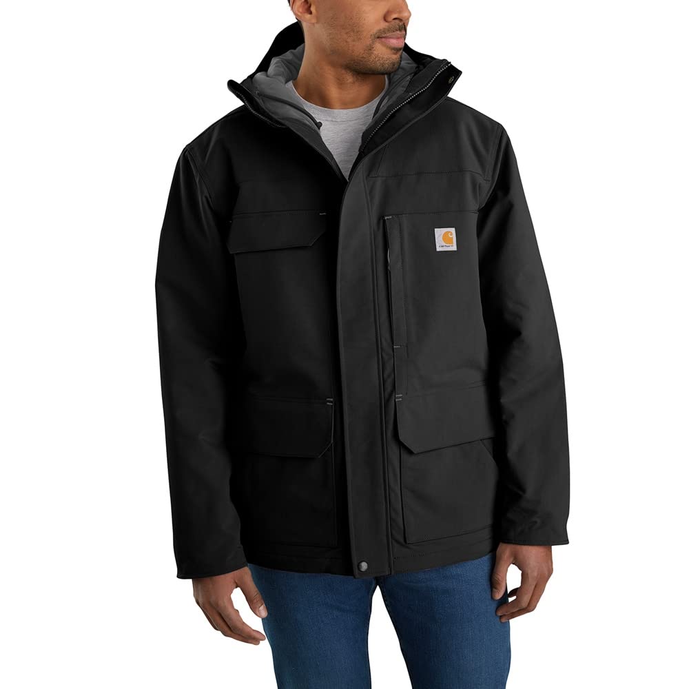 carhartt Men's Big & Tall Super Dux Relaxed Fit Insulated Traditional Coat, Black, 3X-Large/Tall-picture-47