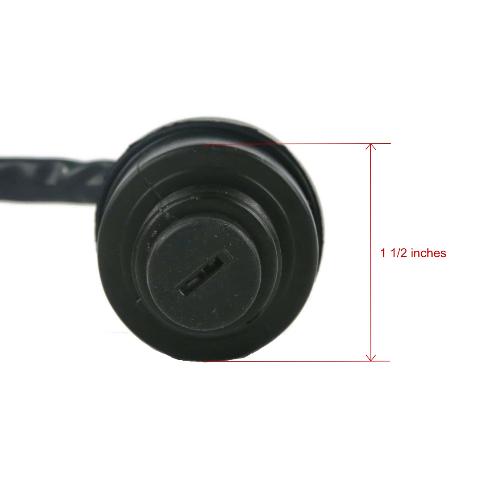 The ROP Shop | Kit d'interrupteur à clé pour Yamaha J55-82510-00 pour chariots à gaz et électriques G2, G8, G9 et G11