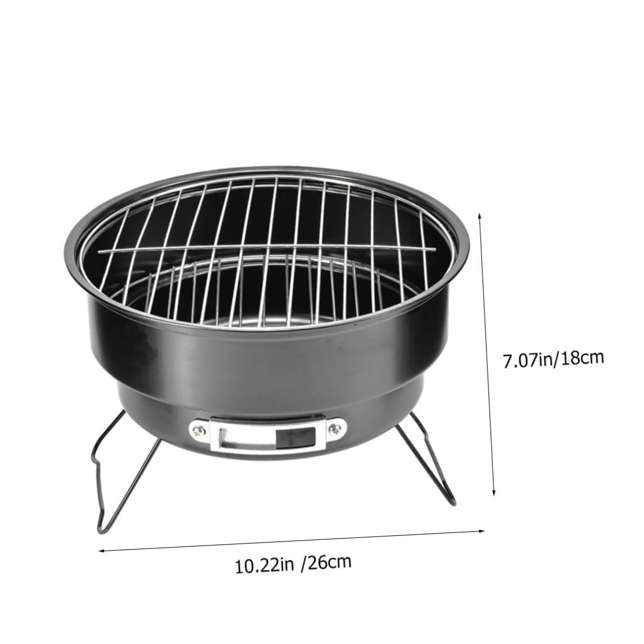 VINTORKY Detachable Bbq Stove Portable Camping Grill Stainless Barbecue Grill for Easy Use