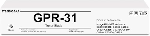 GPR-31 GPR31 Cartucho de tóner negro de repuesto para Canon NPG-46 EXV29 2790B003AA Toner para Image Runner Advance C5030 C5030i C5035 C5035i C5235i