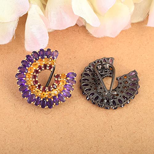 Boucles d'oreilles améthyste naturelle : finis les bijoux ternes