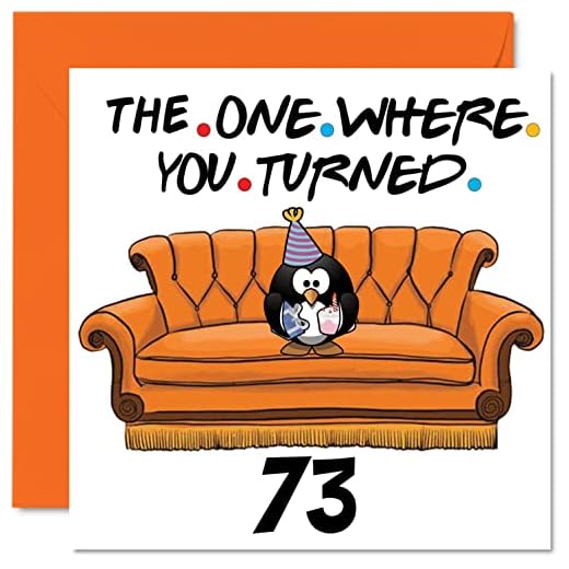 Stuff4 Divertidas tarjetas de cumpleaños 73 para hombres y mujeres, The One Whot, divertida tarjeta de cumpleaños para papá, mamá, bisabuelo, abuelo, abuela, tía, tía, 145 mm x 145 mm, tarjeta de