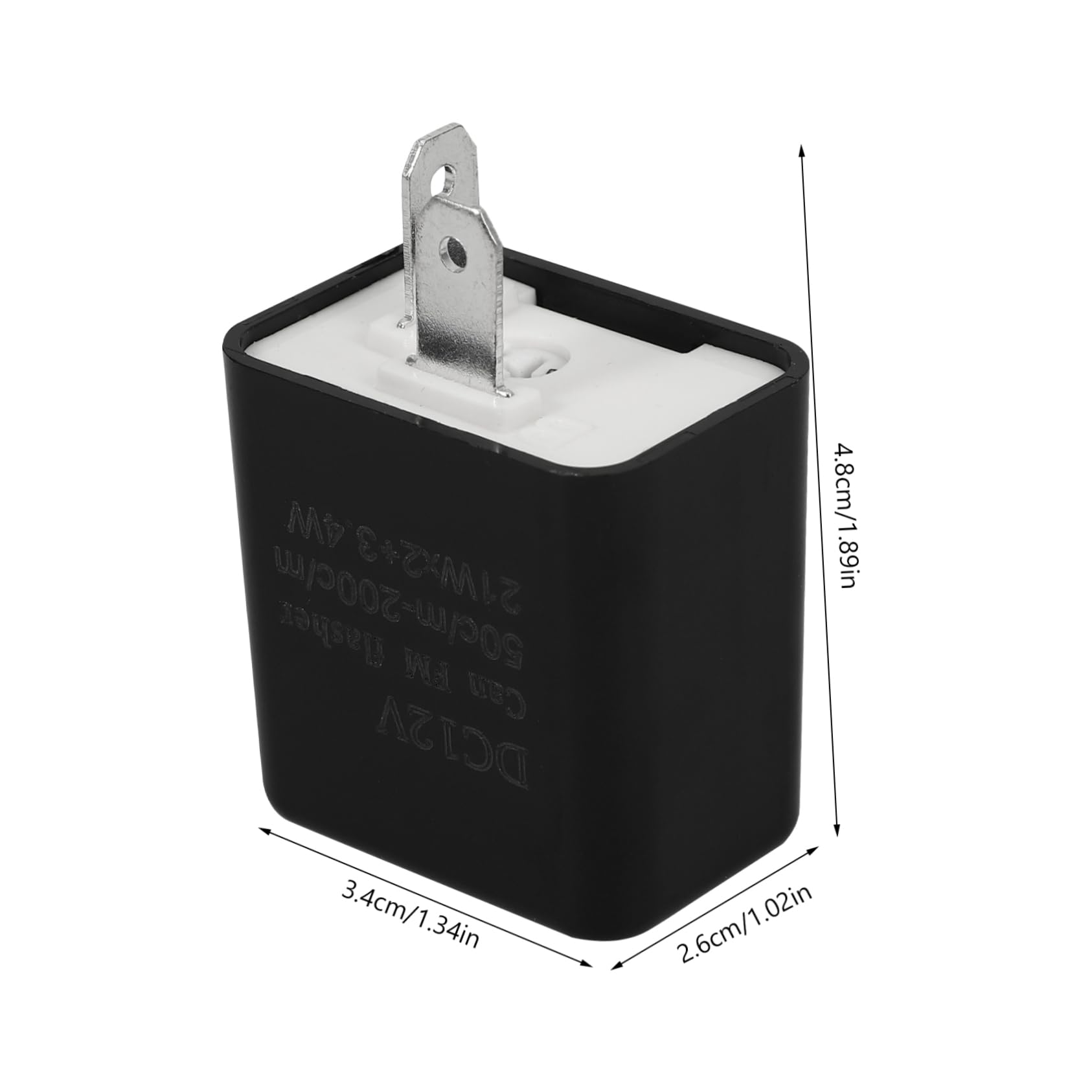 PRETYZOOM 4Pcs Adjustable Electronic Flasher Relay for Motorcycle LED Turn Signal Reliable Performance Upgrade Simple Installation Stylish Design