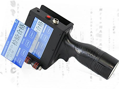 JIAN YA NA Handheld Intelligent Inkjet Printer Ink Date Coder Coding Machine with LED Screen