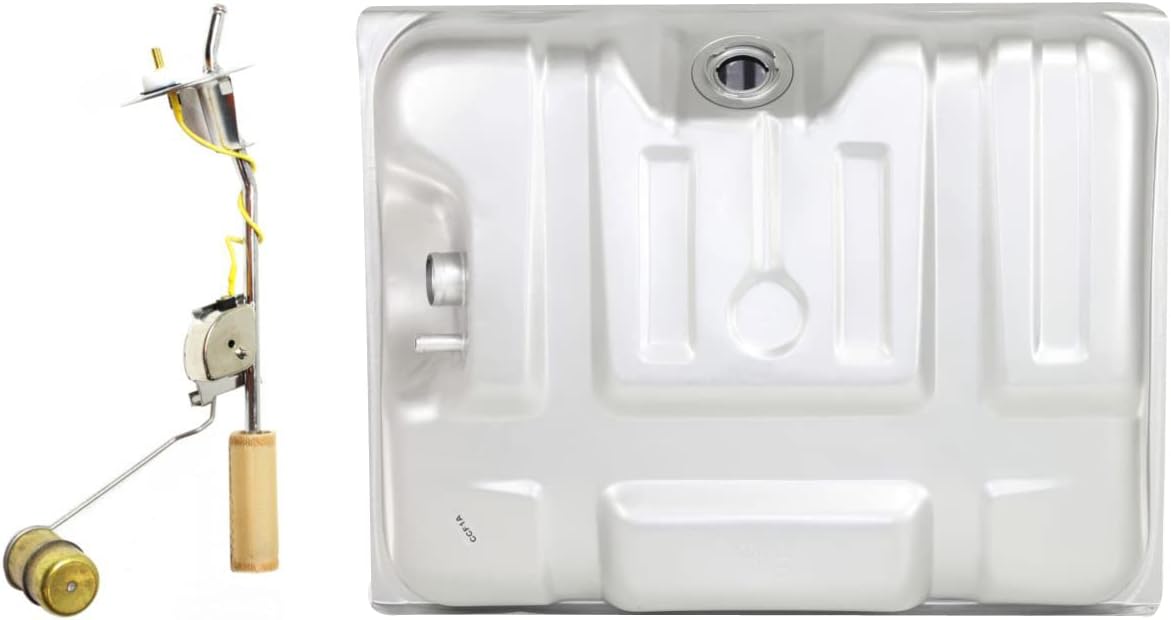 Garage-Pro 19-gallon Fuel Tank and Sending Unit Kit GAS Behind the Rear Axle Replacement for 1973-78 Ford F-100 F-250 F-350, 1975-78 F-150, 34-3/4" x 27" x 8-1/8", Lock Ring Included