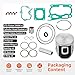 Top End Rebuild Kit STD 54mm Piston Rings Gasket Kit For Yamaha YZ125 YZ 125 1998-2000 4XM-11631-30-D0