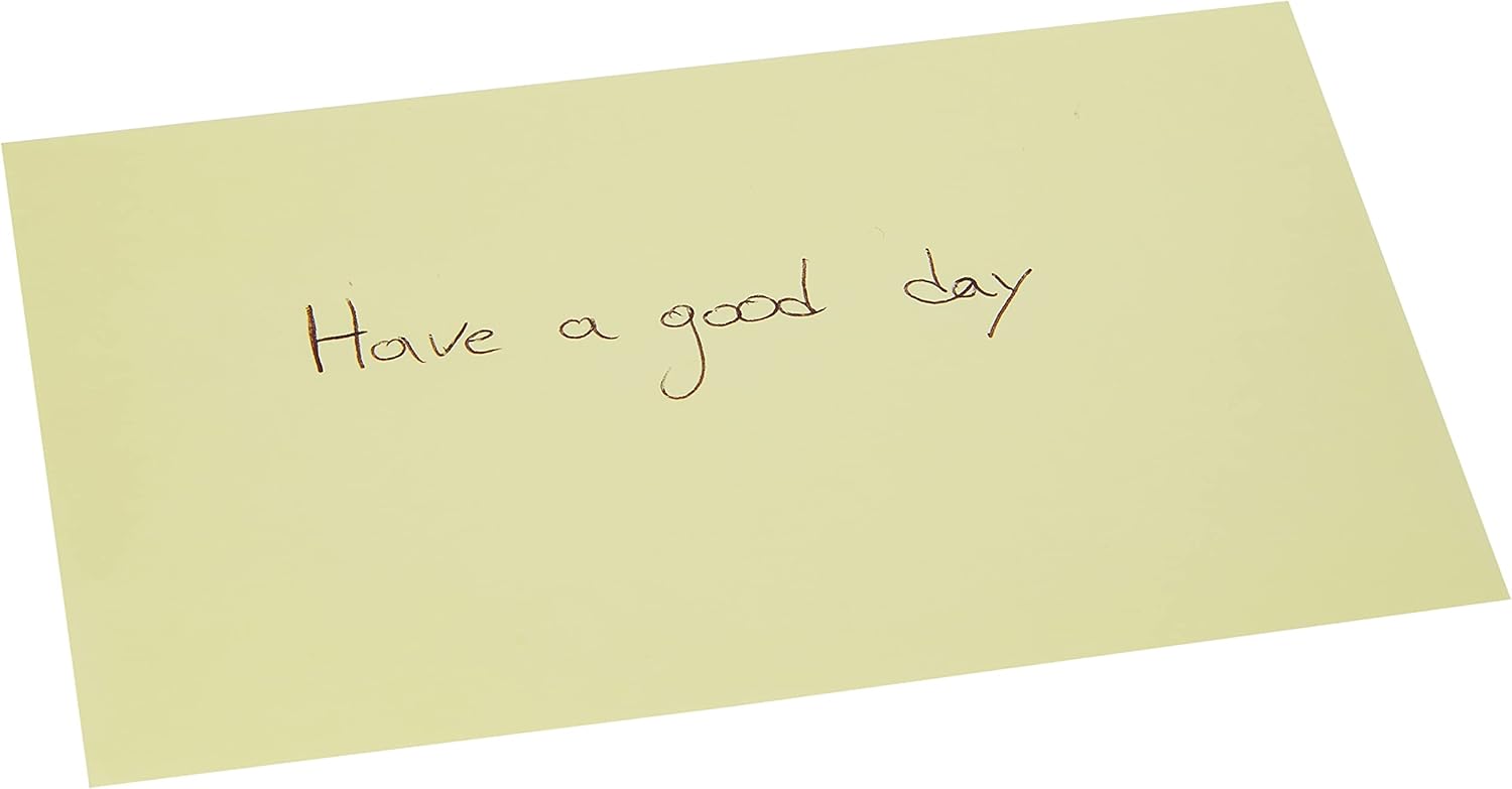 Snopake Sticky Notes (Pack of 12, 100 Sheets per Pad) 127 x 76 mm (5 x 3 inches)