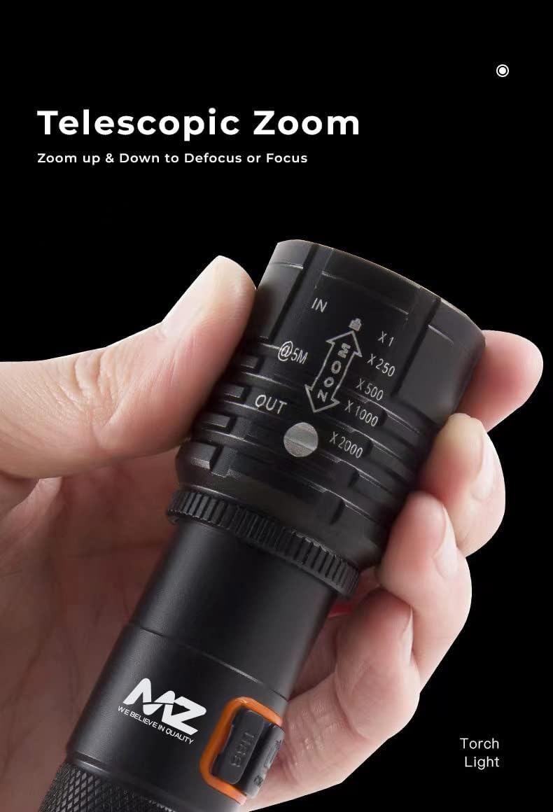 10000 Lumen Rechargeable Flashlight - Camping & Emergency -3 10000 Lumen Rechargeable Flashlight - Camping & Emergency -3