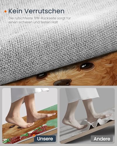 Tapis entrée intérieur antidérapant animaux mignons lavable - 5