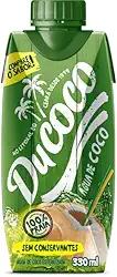 Água de Coco Ducoco - Caixa de 12 Unidades - Cada unidade possui um Volume de 330 ml