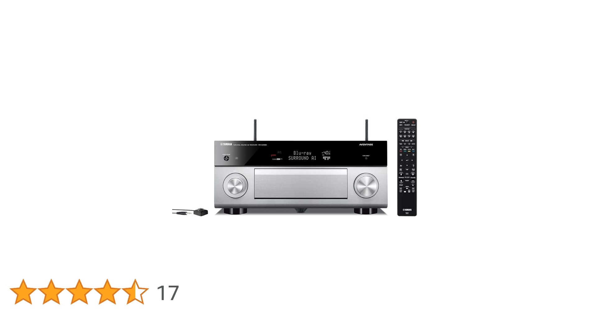 YAMAHA AVレシーバー RX-A2080　（AVアンプ）　保証期間中 YAMAHA AVレシーバー RX-A2080 （AVアンプ） 保証期間中 - メルカリ