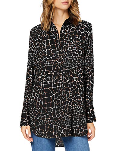 Preisvergleich Produktbild comma Damen 85.899.11.1333 Bluse, 99B2 Black, 40