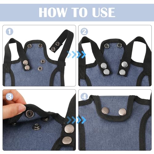 image for XLSXEXCL 3Pcs Chicken Saddle for Hens, Chicken Saddles with Adjustable