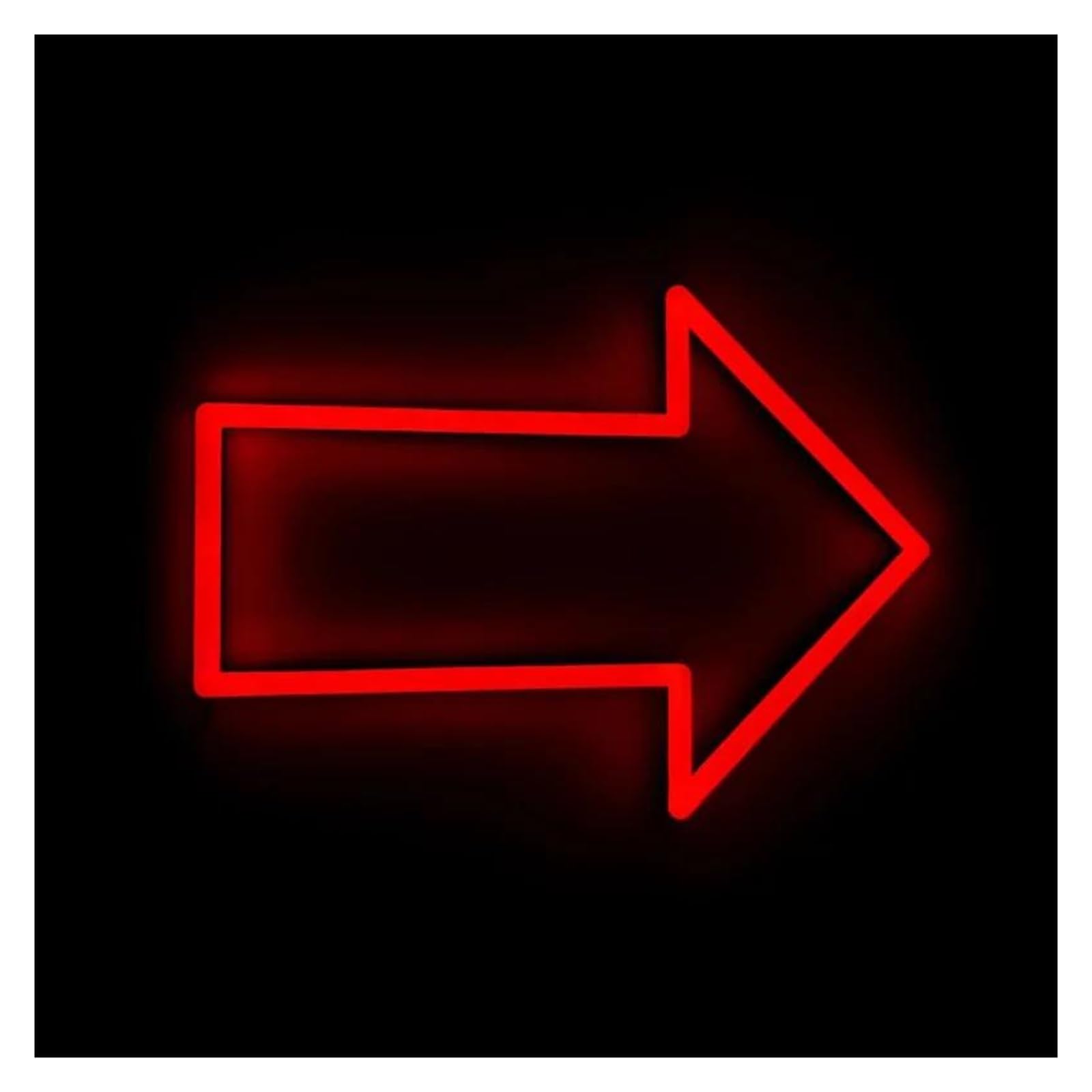 Lemst E Signs Lamp Directional Arrow Light Neon Sign For Stor Entranc & Liv Broadcast Room Wall Decor(,22Cmx16cm)