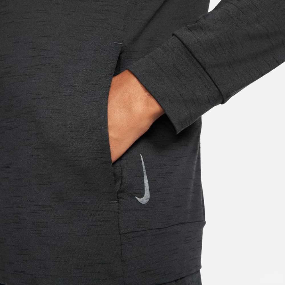 Nike Dry Top Full Zip Hyperdry Light Yoga Off Noir/Black/Gray SM