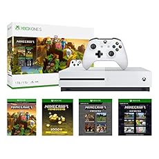 Image of Xbox One S 1TB Minecraft. Brand catalog list of Xbox. Users rate of 3.3 over 5.